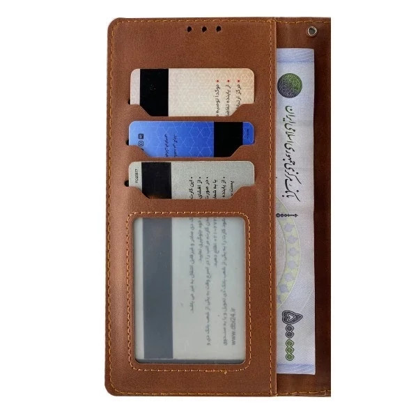 کیف کلاسوری چرمی برای گوشی شیائومی note14s 4G